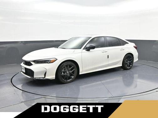 Platinum White Pearl 2026 Honda Civic Hybrid Sport