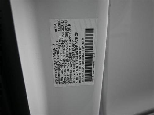 2026 Honda Pilot Touring 8-Passenger