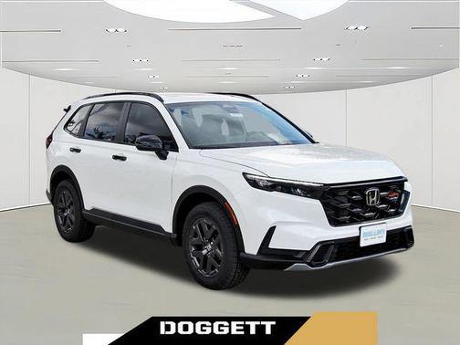 Platinum White Pearl 2026 Honda CR-V Hybrid TrailSport AWD