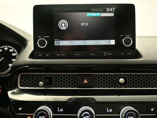 Platinum White Pearl 2024 Honda Civic EX