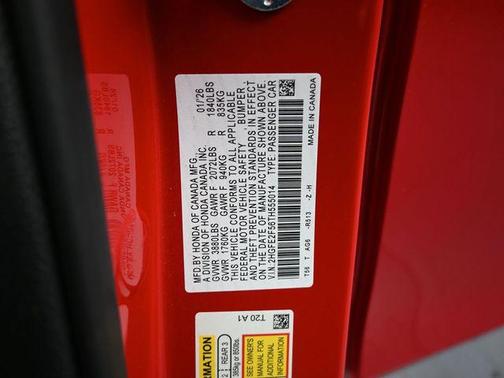 2026 Honda Civic Sport