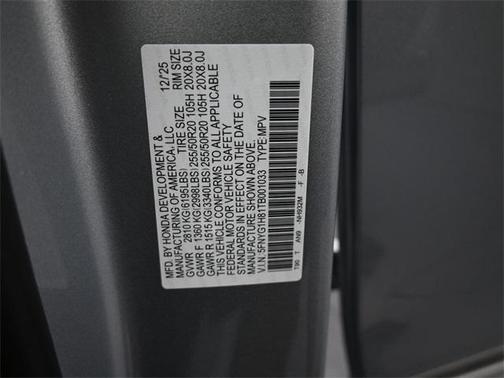 2026 Honda Pilot Elite