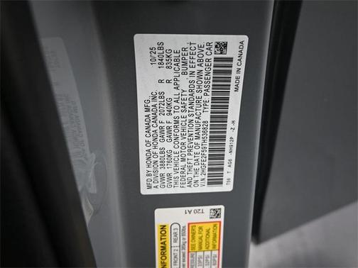 2026 Honda Civic Sport