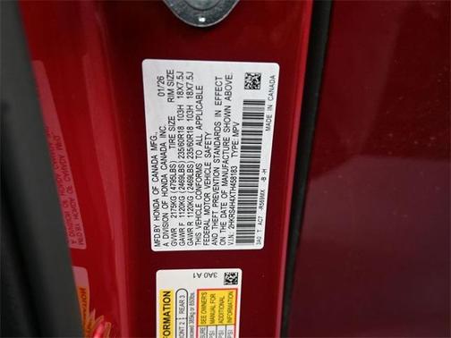 2026 Honda CR-V EX AWD