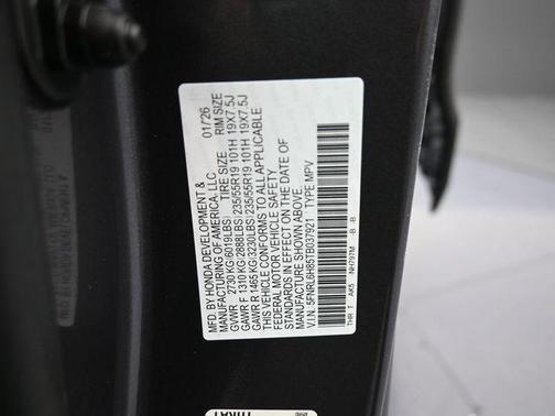 2026 Honda Odyssey Touring