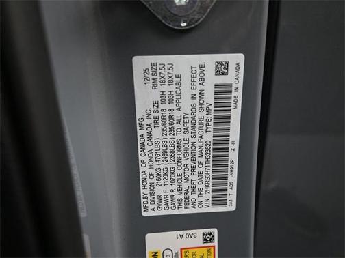 2026 Honda CR-V EX-L 2WD