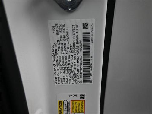 2026 Honda CR-V EX-L 2WD