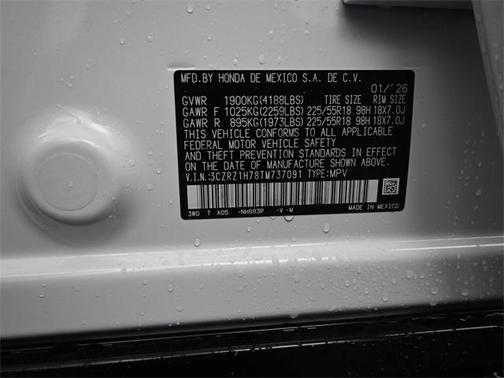 2026 Honda HR-V EX-L