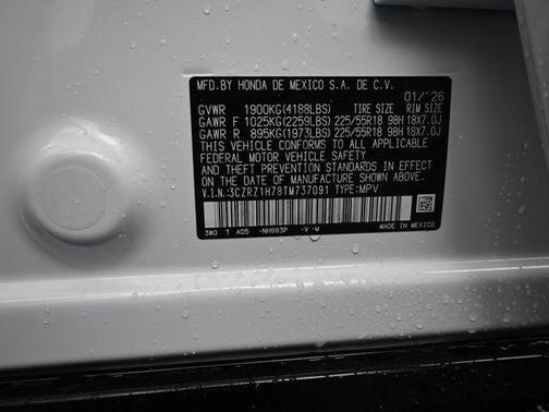 2026 Honda HR-V EX-L