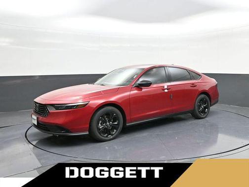 Radiant Red Metallic 2025 Honda Accord SE