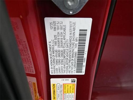 2026 Honda CR-V EX-L 2WD