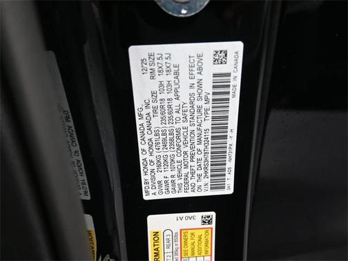 2026 Honda CR-V EX-L 2WD