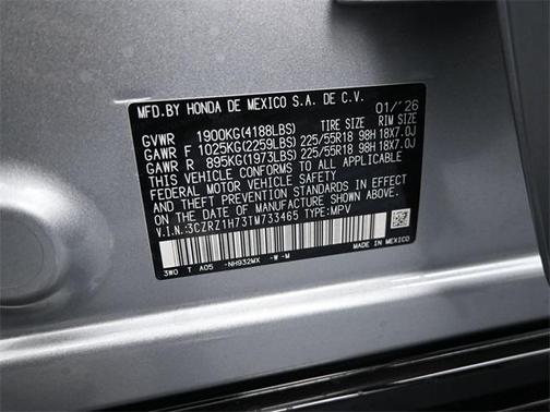 2026 Honda HR-V EX-L