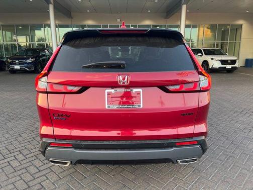 Radiant Red Metallic 2026 Honda CR-V Hybrid Sport-L FWD