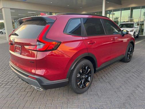 Radiant Red Metallic 2026 Honda CR-V Hybrid Sport-L FWD