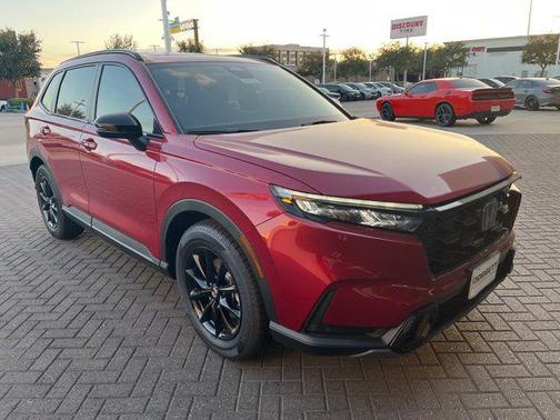 Radiant Red Metallic 2026 Honda CR-V Hybrid Sport-L FWD