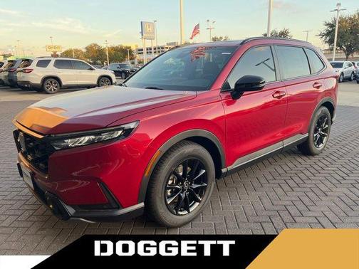 Radiant Red Metallic 2026 Honda CR-V Hybrid Sport-L FWD