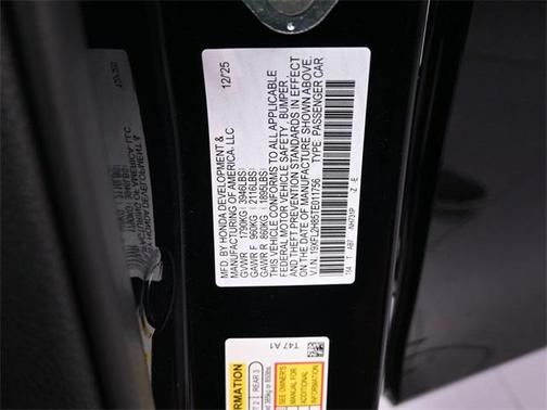 2026 Honda Civic Sport