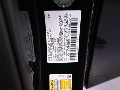 2026 Honda Civic Sport