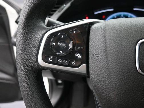 Platinum White Pearl 2020 Honda Civic LX