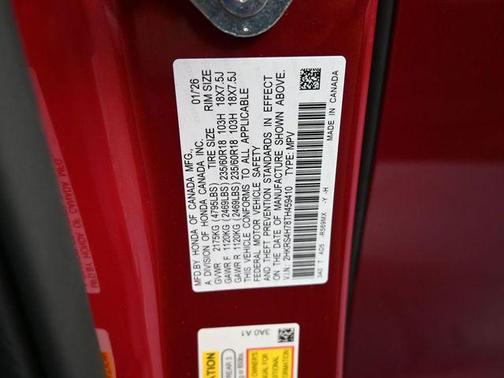 2026 Honda CR-V EX-L AWD