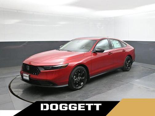 Radiant Red Metallic 2025 Honda Accord SE