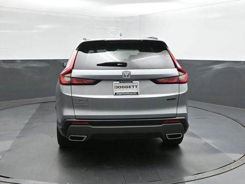 Solar Silver Metallic 2025 Honda CR-V Hybrid Sport AWD