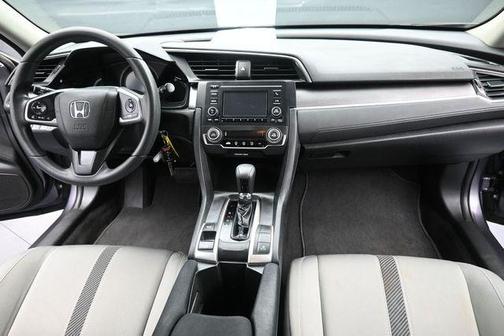 Modern Steel Metallic 2017 Honda Civic LX