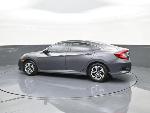 Modern Steel Metallic 2017 Honda Civic LX