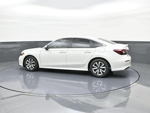 Platinum White Pearl 2026 Honda Civic LX