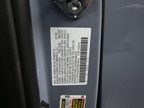 2026 Honda Ridgeline RTL