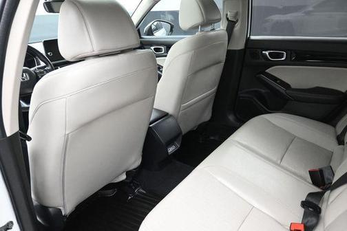 Platinum White Pearl 2024 Honda Civic Touring