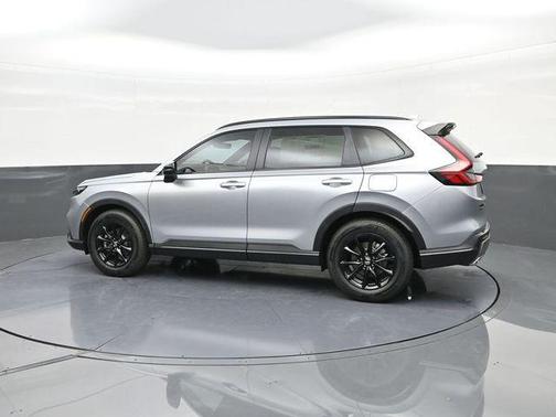 Solar Silver Metallic 2026 Honda CR-V Hybrid Sport-L FWD