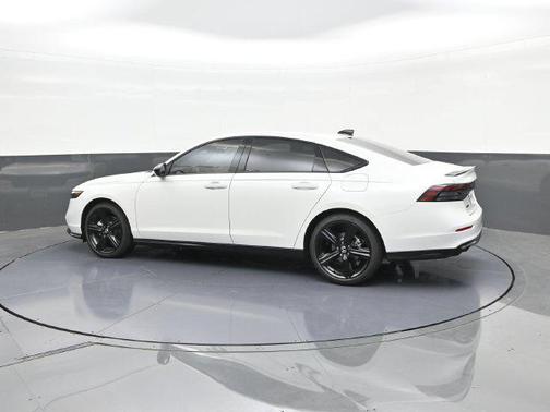 Platinum White Pearl 2026 Honda Accord Hybrid Sport-L