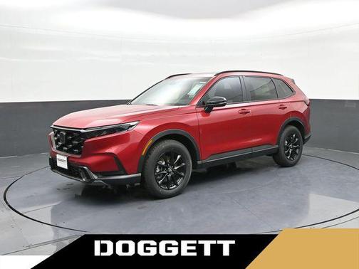 Radiant Red Metallic 2026 Honda CR-V Hybrid Sport AWD