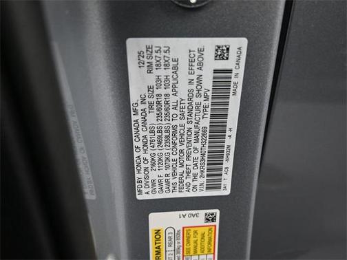 2026 Honda CR-V EX 2WD