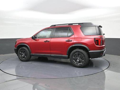 Radiant Red Metallic II 2026 Honda Passport AWD RTL Towing