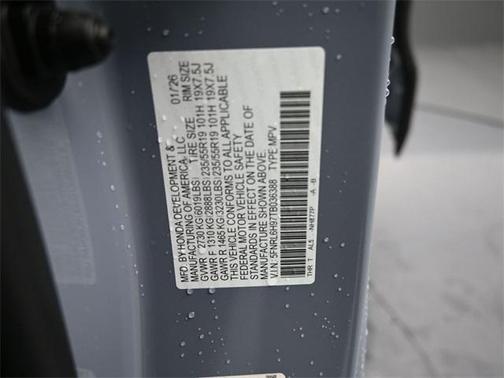 2026 Honda Odyssey Elite