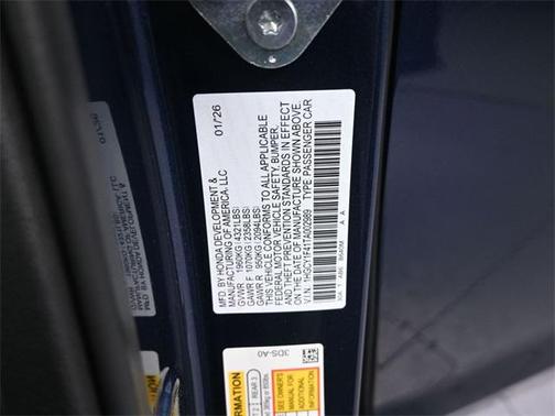 2026 Honda Accord Sport SE 1.5T