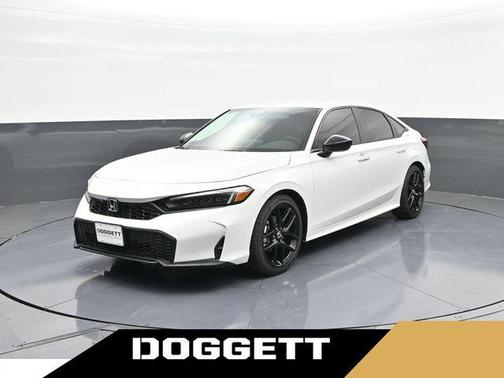 Platinum White Pearl 2026 Honda Civic Sport