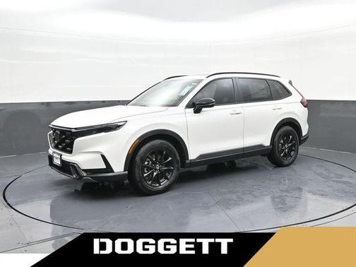 Platinum White Pearl 2026 Honda CR-V Hybrid Sport FWD