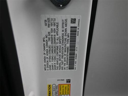 2026 Honda CR-V EX-L AWD