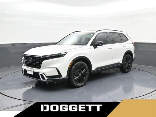 Platinum White Pearl 2026 Honda CR-V Hybrid Sport Touring AWD