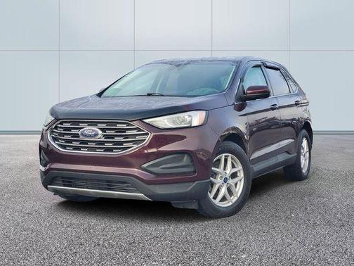 Burgundy Velvet Metallic Tinted Clearcoat 2021 Ford Edge SEL