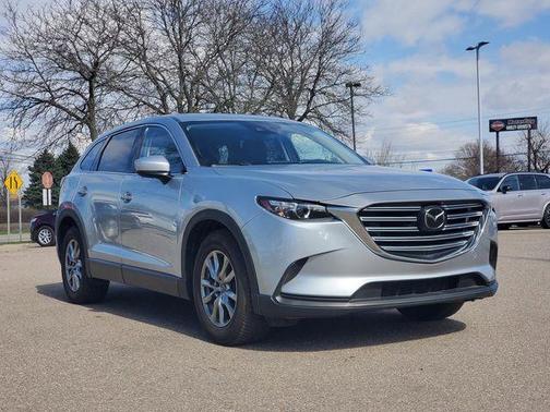 Sonic Silver Metallic 2018 Mazda CX-9 Touring