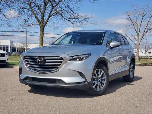 Sonic Silver Metallic 2018 Mazda CX-9 Touring