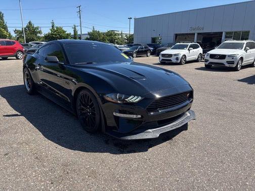 Shadow Black 2021 Ford Mustang GT Premium