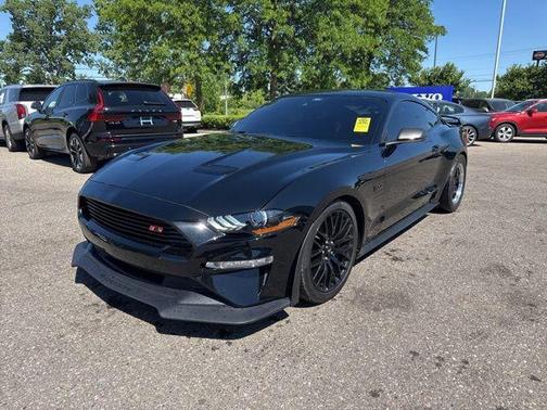Shadow Black 2021 Ford Mustang GT Premium