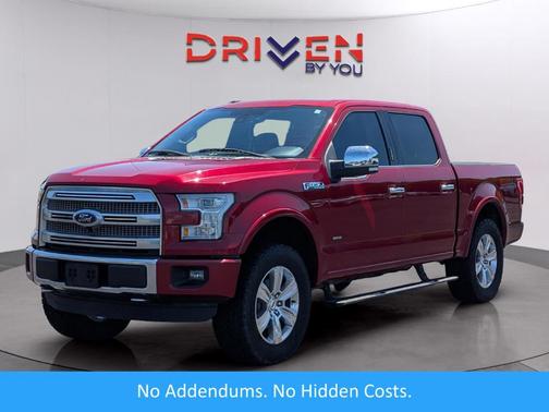 Ruby Red Metallic Tinted Clearcoat 2016 Ford F-150 Platinum