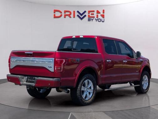 Ruby Red Metallic Tinted Clearcoat 2016 Ford F-150 Platinum